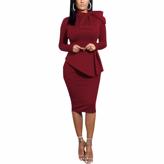 Vestidos de carreira para senhora de escritório